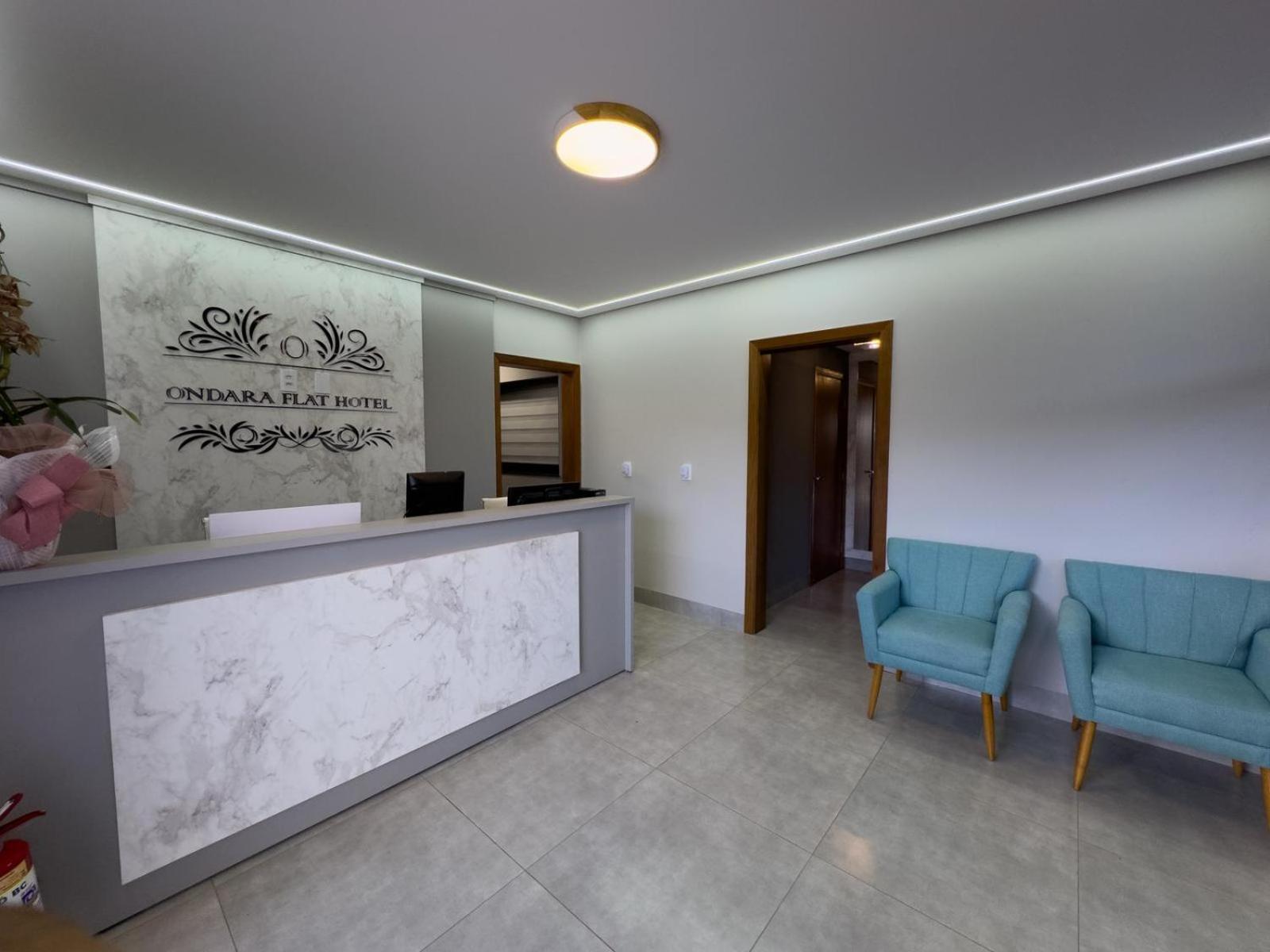 Ondara Flat Hotel Andradina Exteriör bild